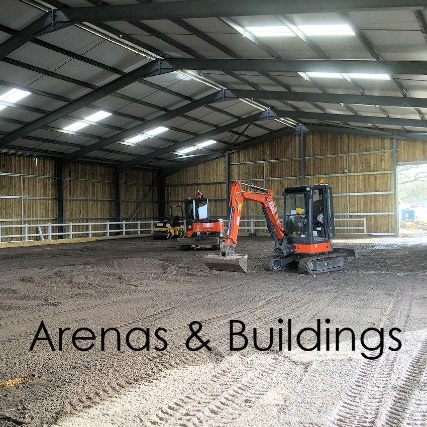 equestrian stables, shelters, accessories, buildings, arena surfaces company in Lancashire