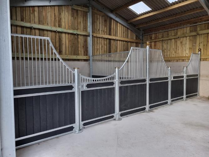 Prestige Plus Stables These beautifully designed stables for another customer we had worked for previously and who wanted the very best!