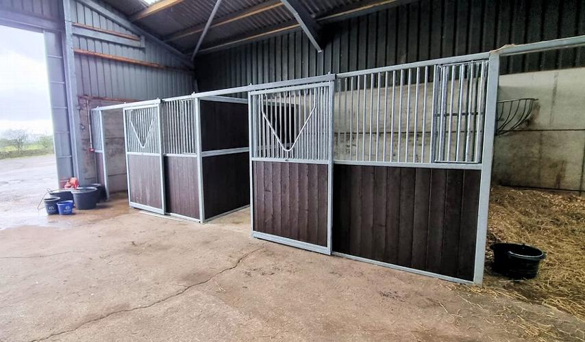 Sliding Stable Doors Need to save as much space as possible? How about our sliding door stables?