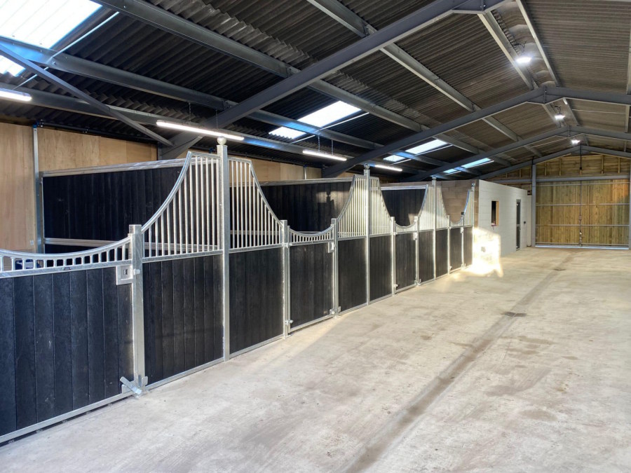 equestrian stables, barn stable manufacturers, arena construction, field shelters in Lancashire gallery image 14