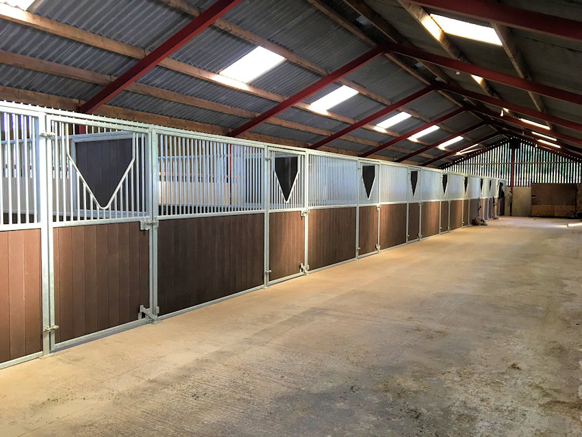 equestrian stables, barn stable manufacturers, arena construction, field shelters in Lancashire gallery image 10