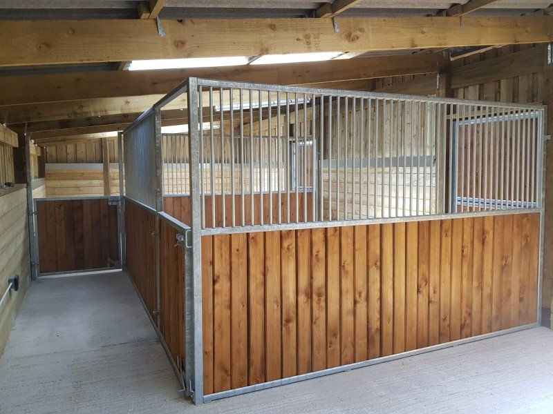 equestrian stables, barn stable manufacturers, arena construction, field shelters in Lancashire gallery image 24