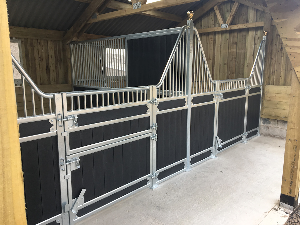 equestrian stables, barn stable manufacturers, arena construction, field shelters in Lancashire gallery image 19