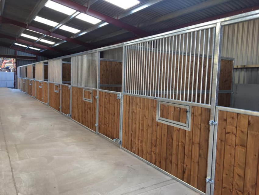 equestrian stables, barn stable manufacturers, arena construction, field shelters in Lancashire gallery image 22